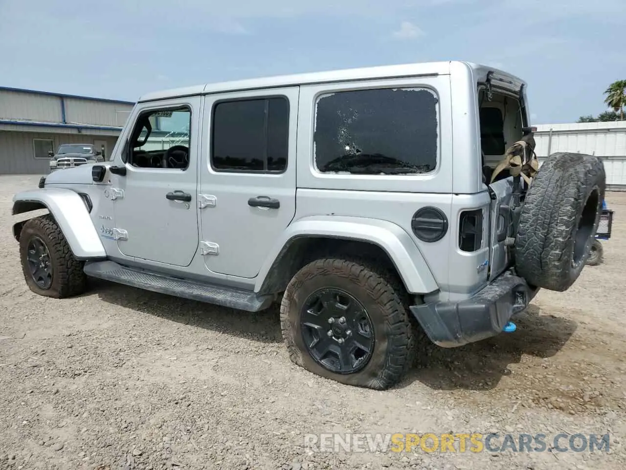2 Photograph of a damaged car 1C4JJXP67NW213763 JEEP WRANGLER 2022