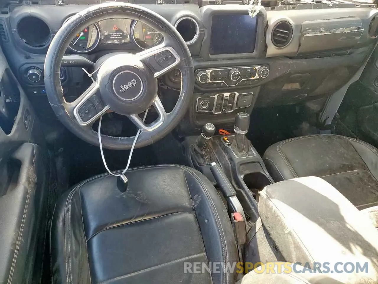 8 Photograph of a damaged car 1C4JJXP67NW213763 JEEP WRANGLER 2022