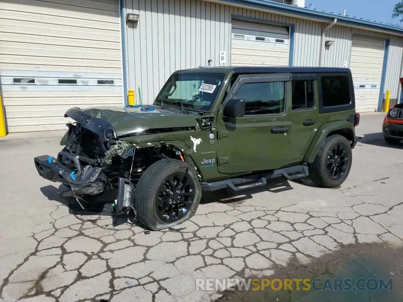 1 Photograph of a damaged car 1C4JJXP68NW199520 JEEP WRANGLER 2022