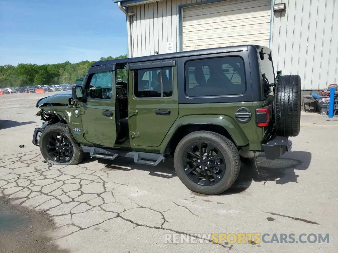 2 Photograph of a damaged car 1C4JJXP68NW199520 JEEP WRANGLER 2022