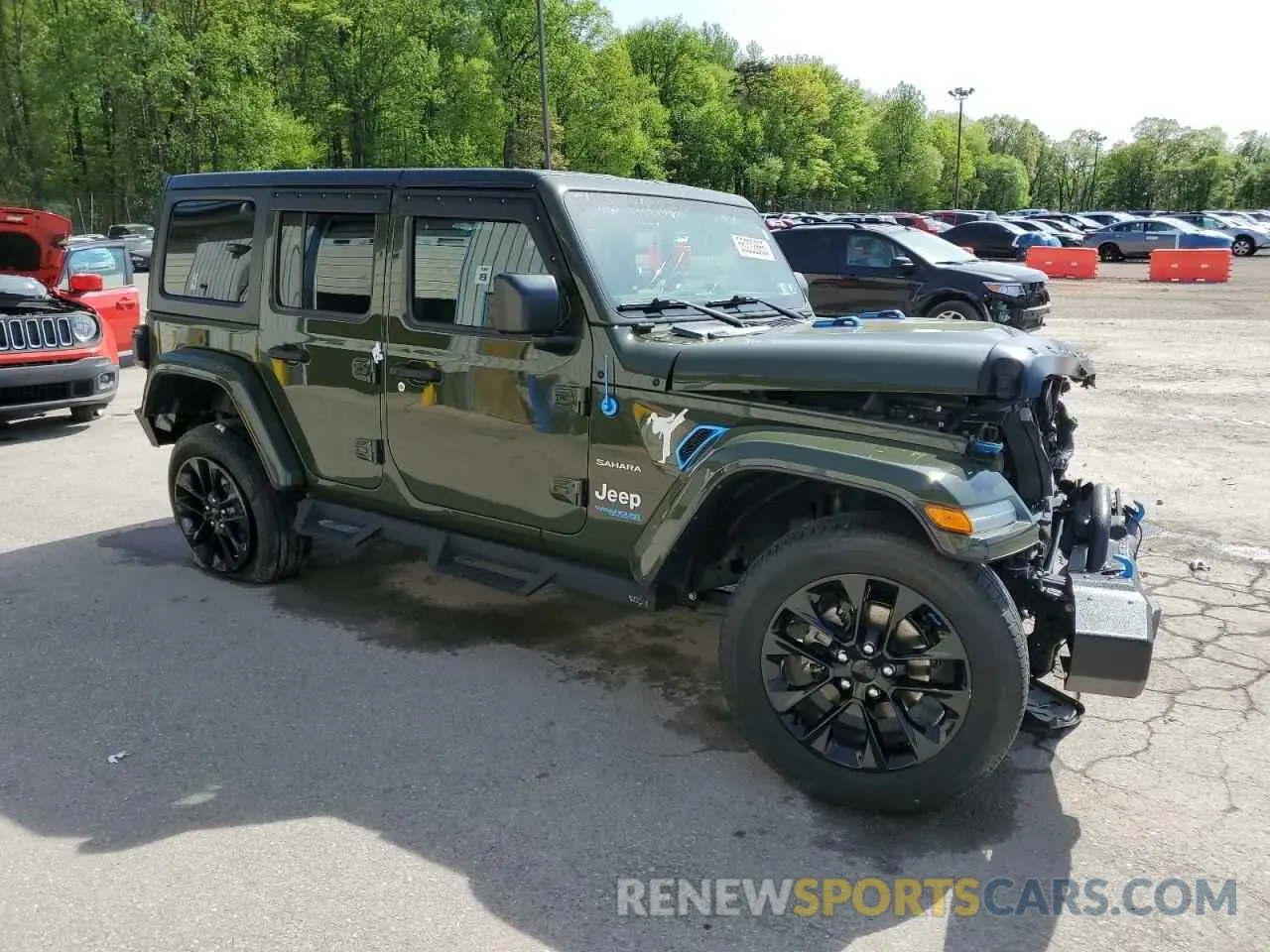 4 Photograph of a damaged car 1C4JJXP68NW199520 JEEP WRANGLER 2022