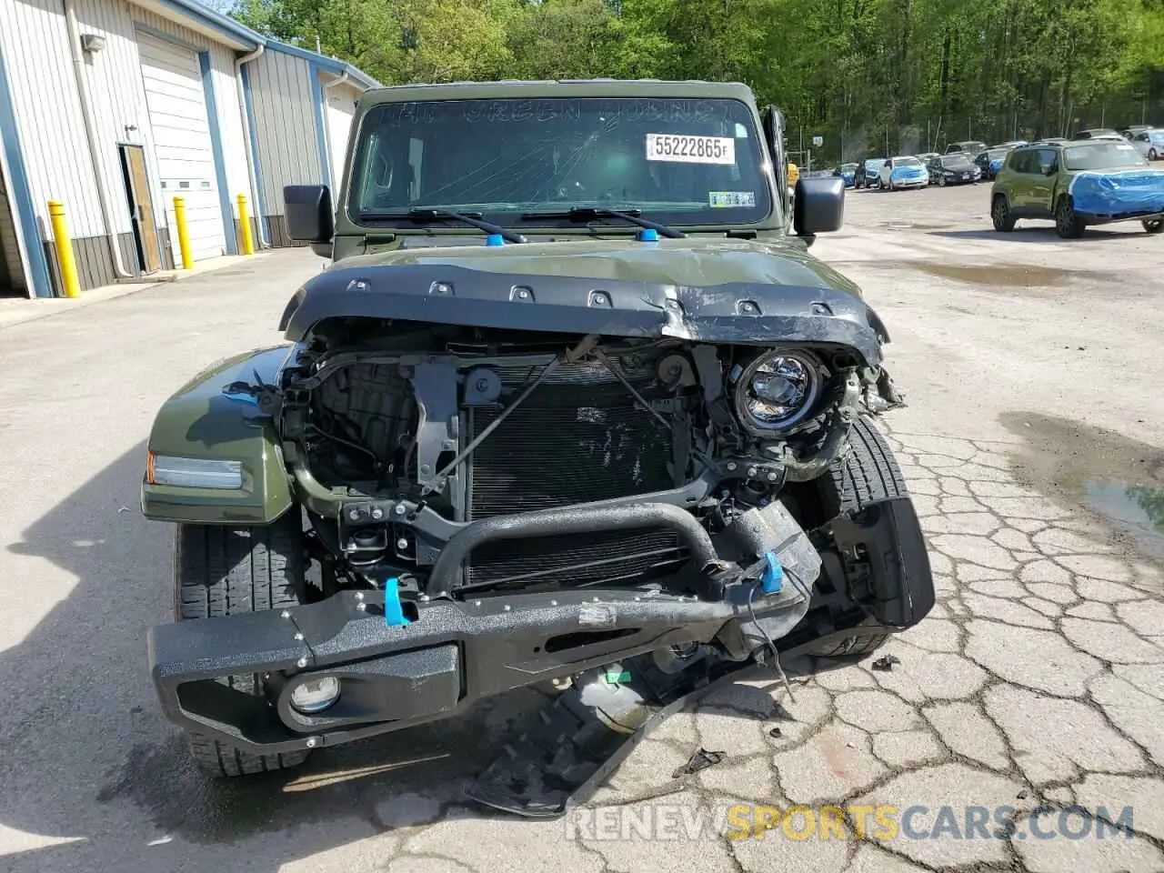 5 Photograph of a damaged car 1C4JJXP68NW199520 JEEP WRANGLER 2022