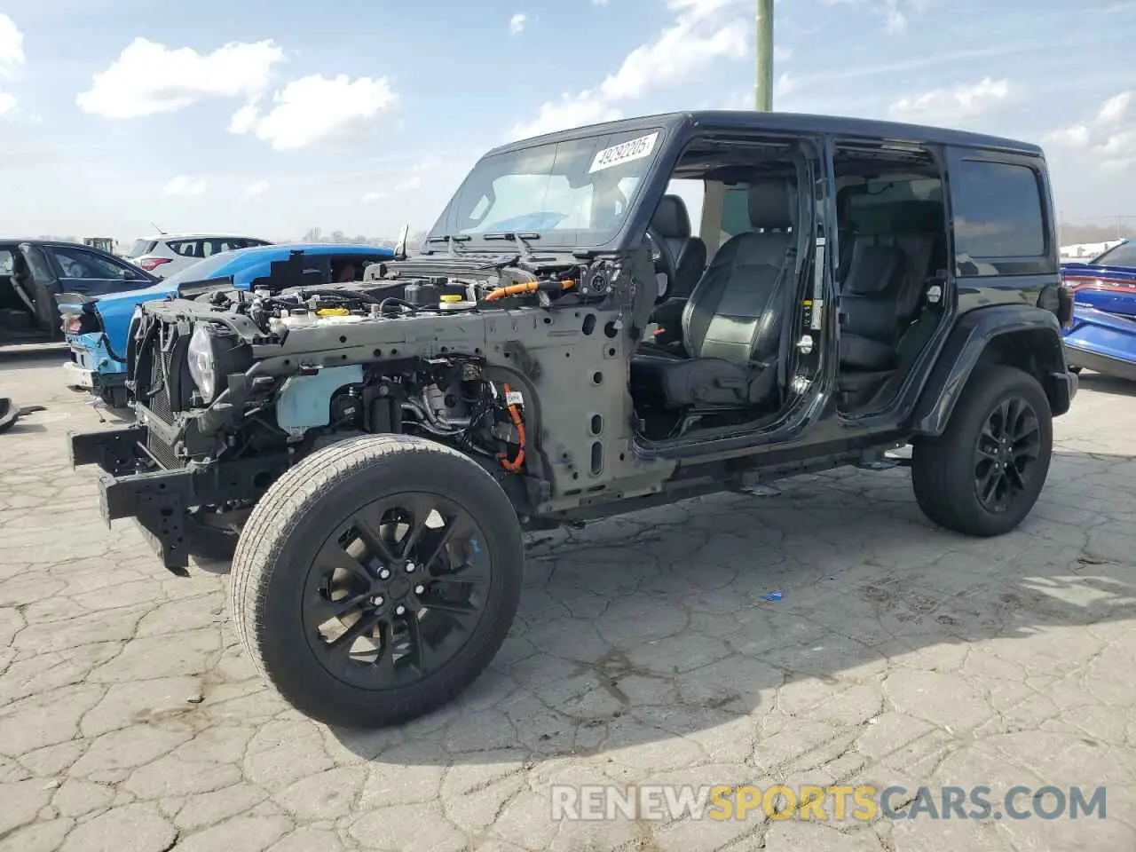 1 Photograph of a damaged car 1C4JJXP68NW238204 JEEP WRANGLER 2022
