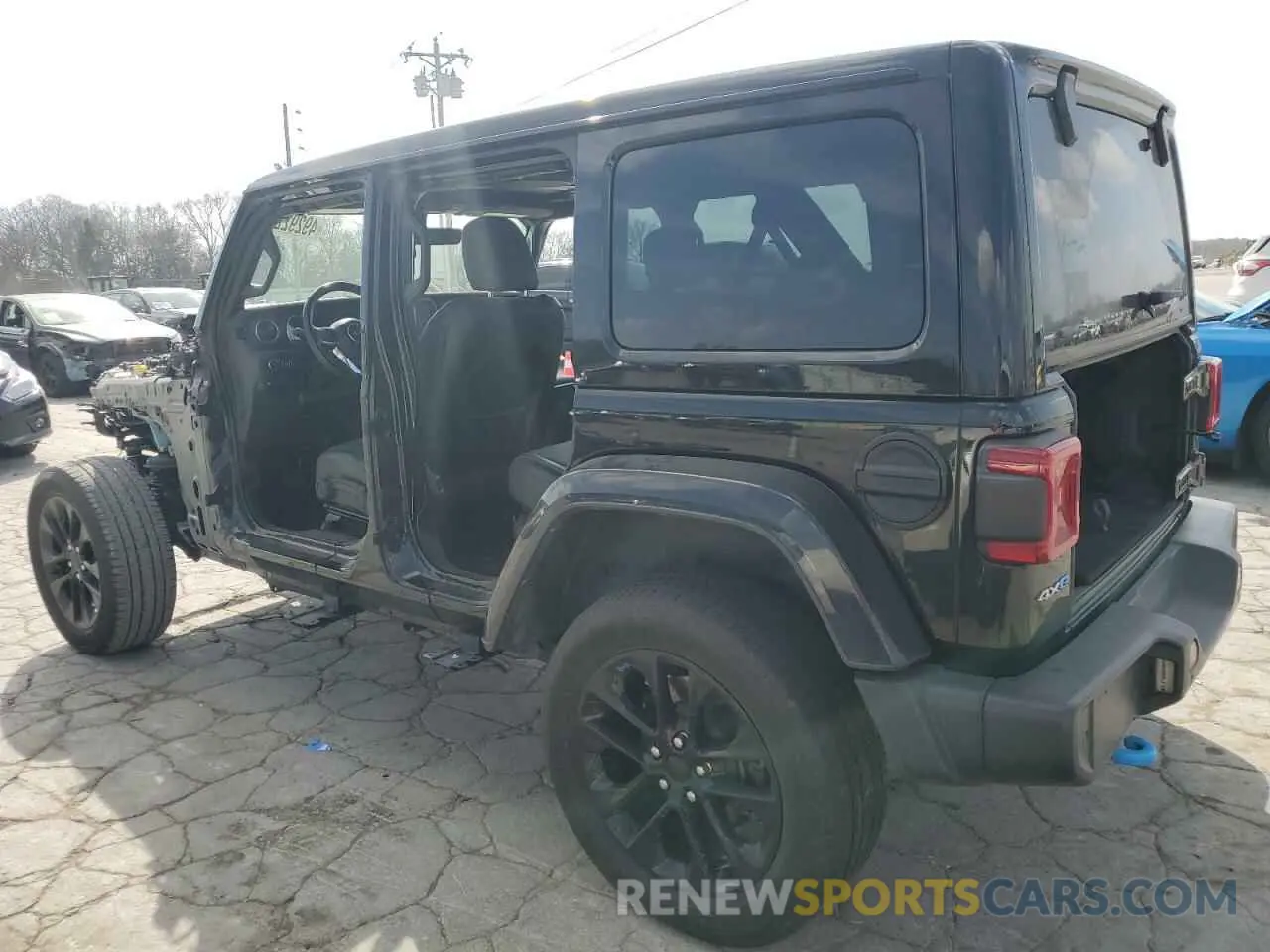 2 Photograph of a damaged car 1C4JJXP68NW238204 JEEP WRANGLER 2022