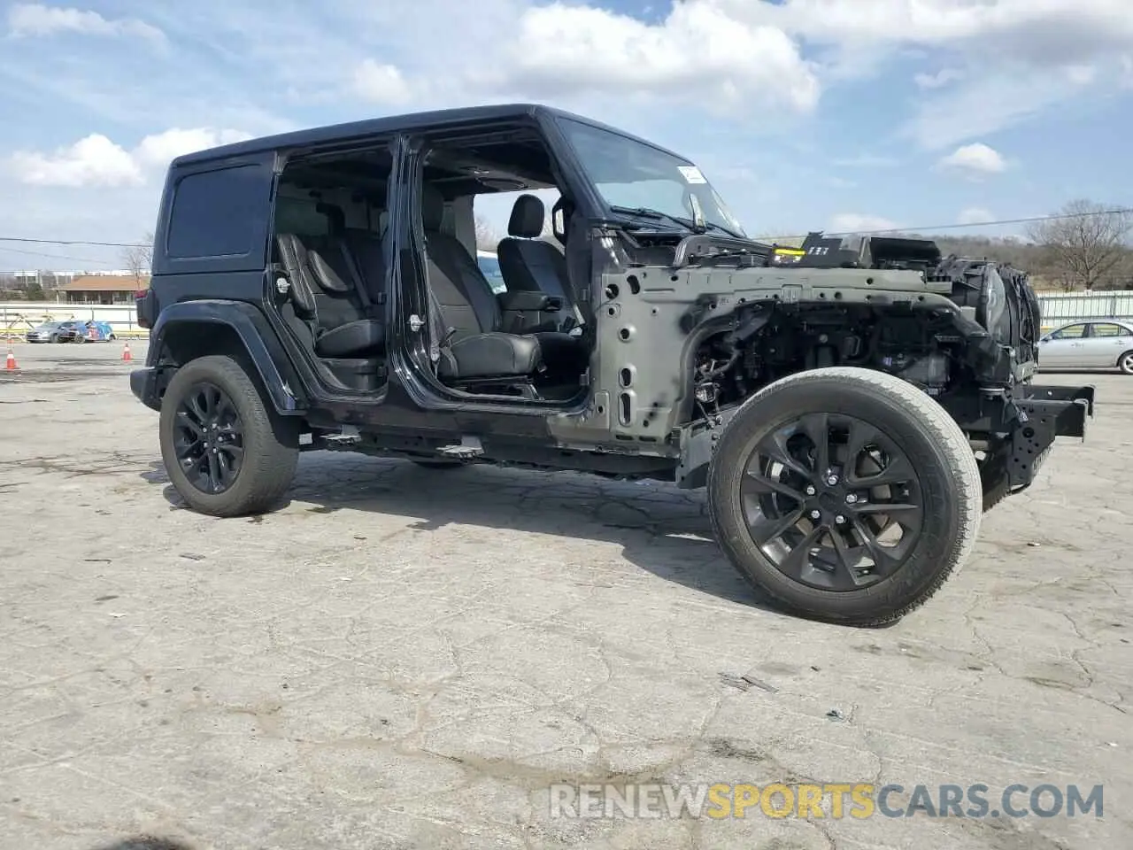 4 Photograph of a damaged car 1C4JJXP68NW238204 JEEP WRANGLER 2022