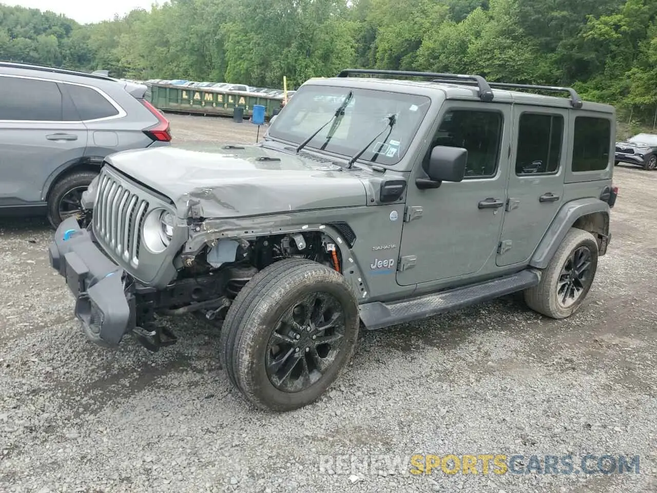 1 Photograph of a damaged car 1C4JJXP69NW153646 JEEP WRANGLER 2022