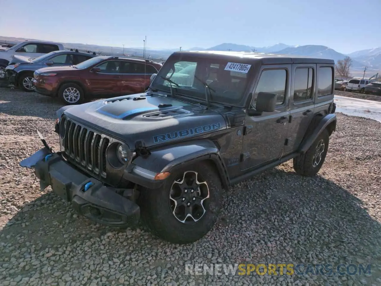 1 Photograph of a damaged car 1C4JJXR62NW169992 JEEP WRANGLER 2022