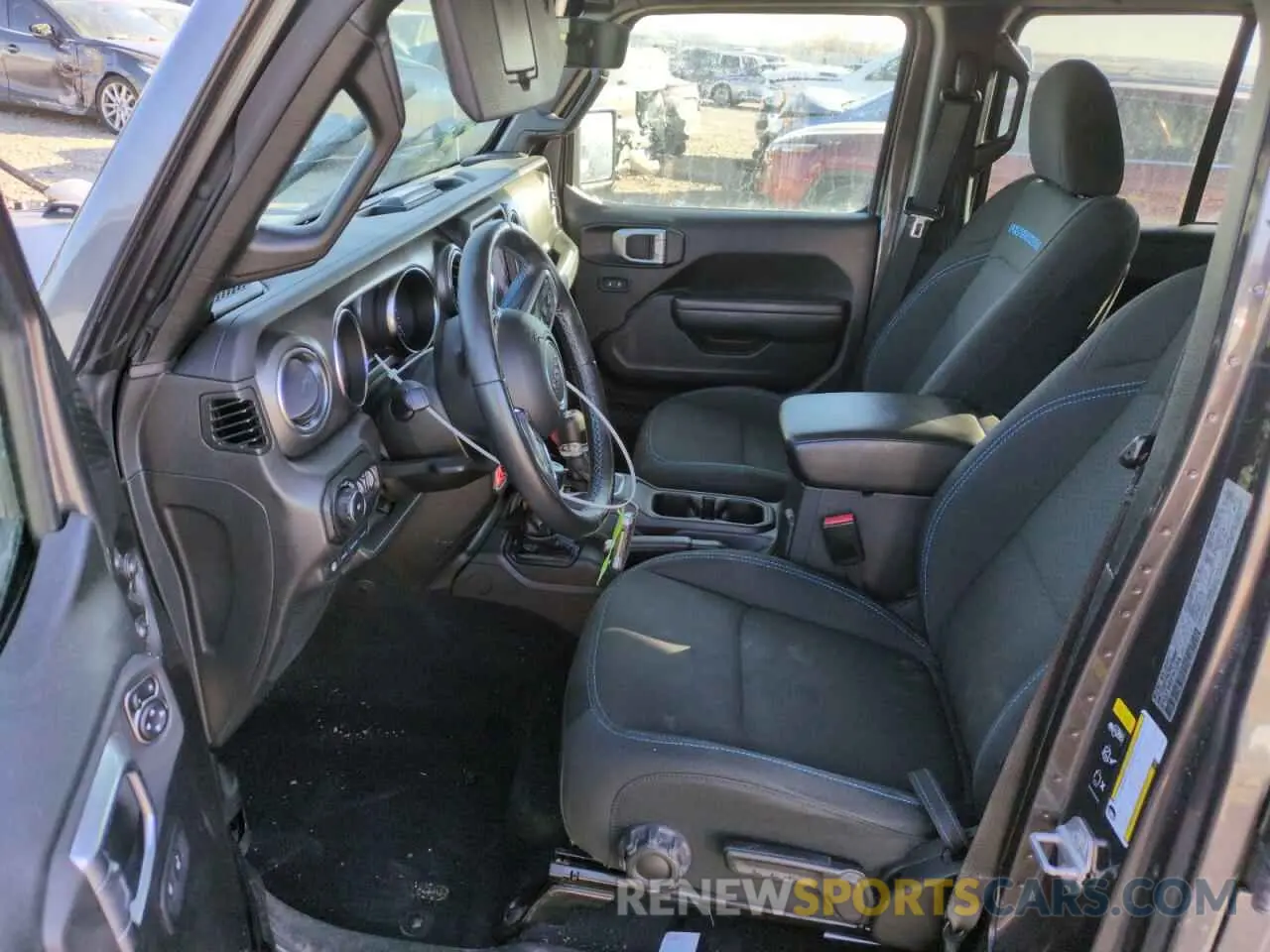 7 Photograph of a damaged car 1C4JJXR62NW169992 JEEP WRANGLER 2022