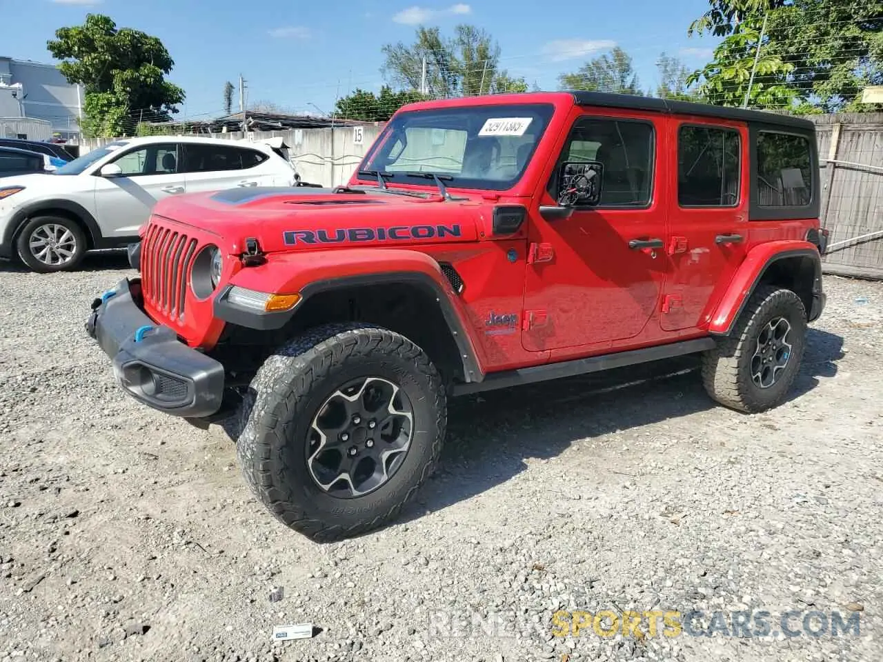 1 Photograph of a damaged car 1C4JJXR63NW187448 JEEP WRANGLER 2022