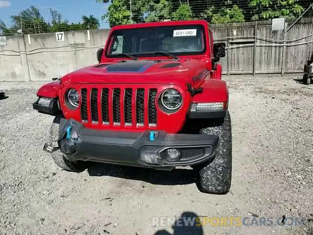 10 Photograph of a damaged car 1C4JJXR63NW187448 JEEP WRANGLER 2022