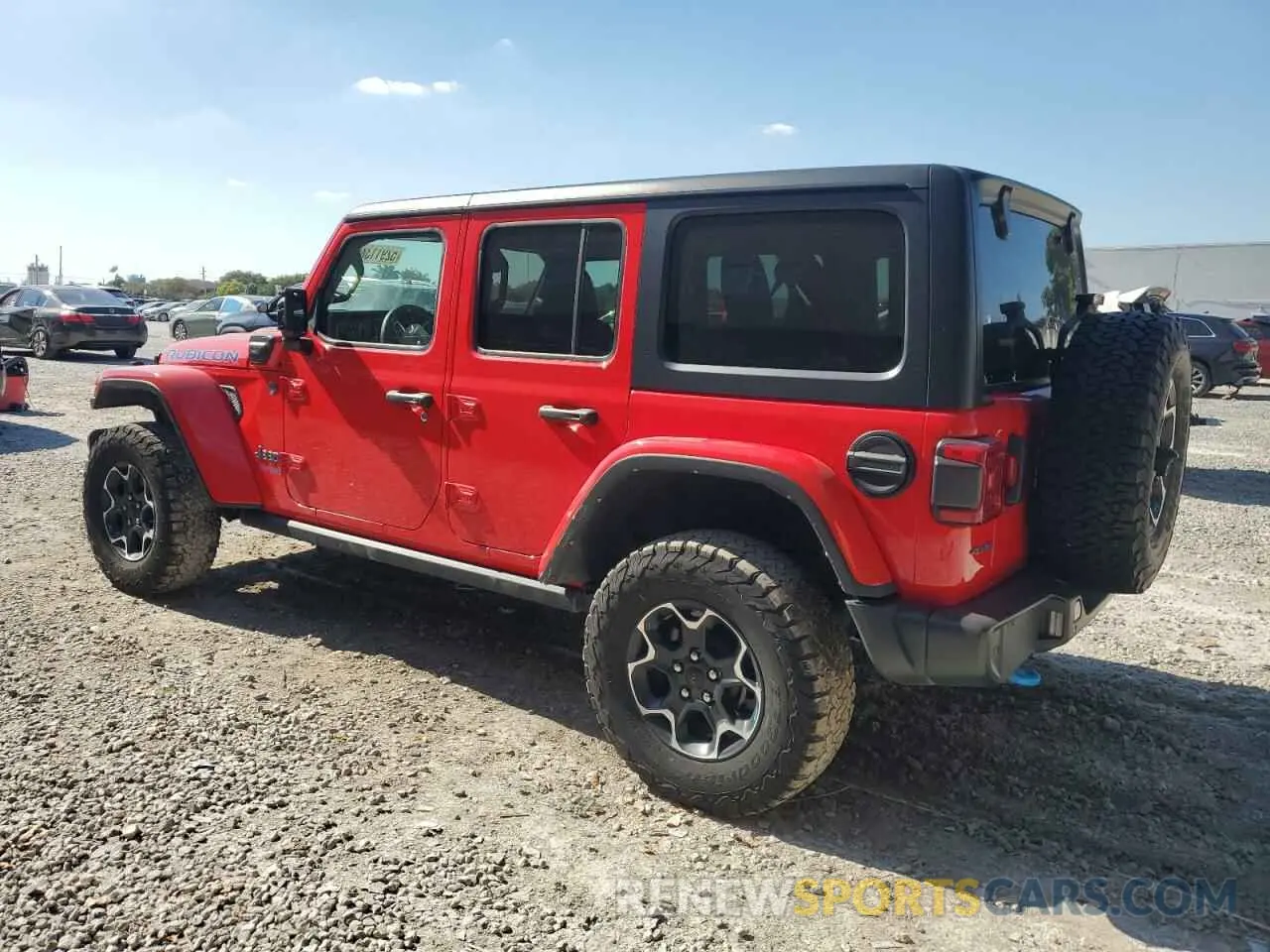 2 Photograph of a damaged car 1C4JJXR63NW187448 JEEP WRANGLER 2022