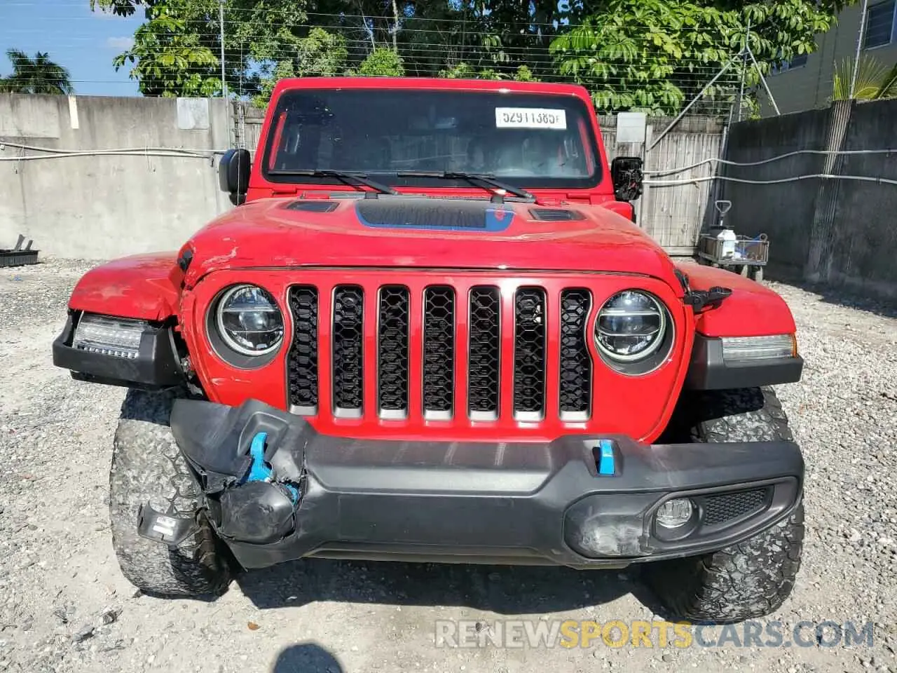 5 Photograph of a damaged car 1C4JJXR63NW187448 JEEP WRANGLER 2022