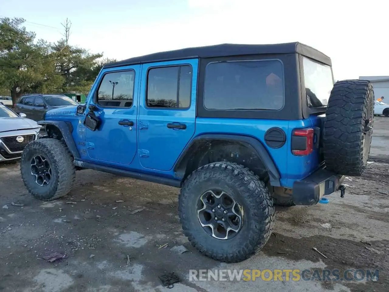 2 Photograph of a damaged car 1C4JJXR68NW190233 JEEP WRANGLER 2022