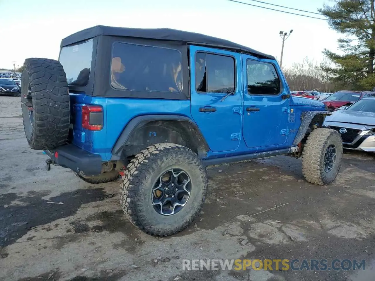 3 Photograph of a damaged car 1C4JJXR68NW190233 JEEP WRANGLER 2022