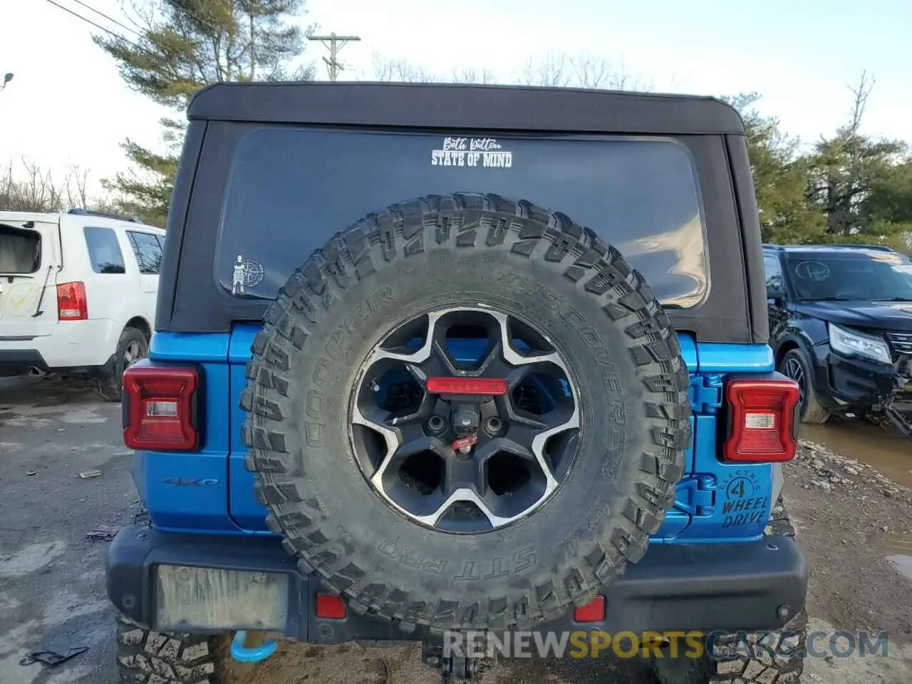 6 Photograph of a damaged car 1C4JJXR68NW190233 JEEP WRANGLER 2022