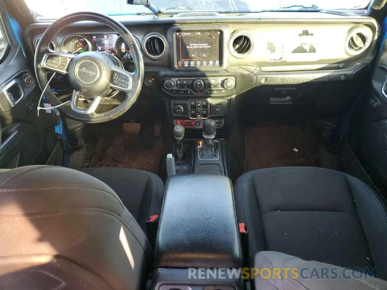 8 Photograph of a damaged car 1C4JJXR68NW190233 JEEP WRANGLER 2022
