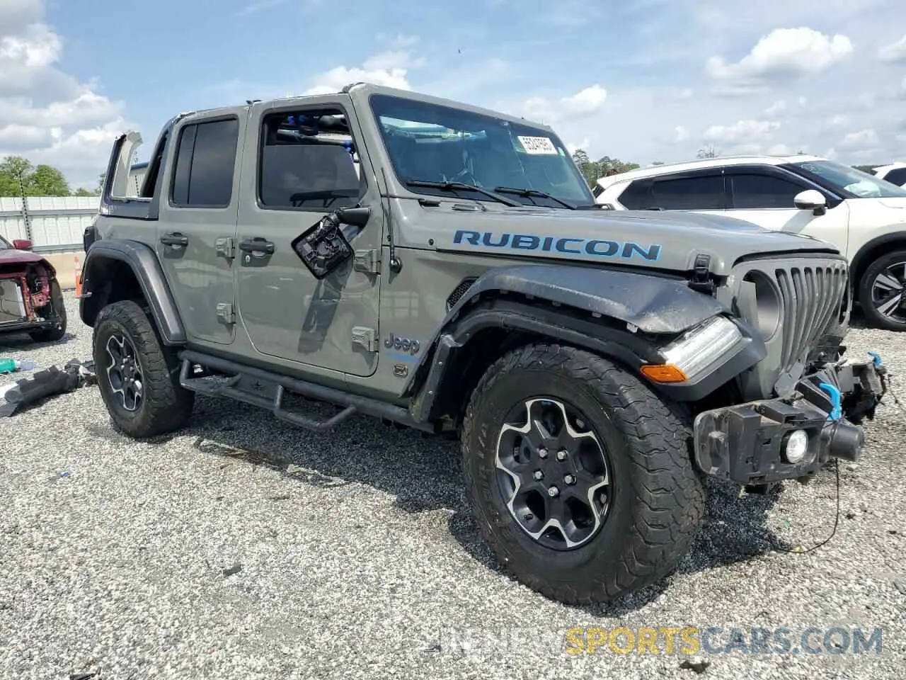 4 Photograph of a damaged car 1C4JJXR69NW206276 JEEP WRANGLER 2022