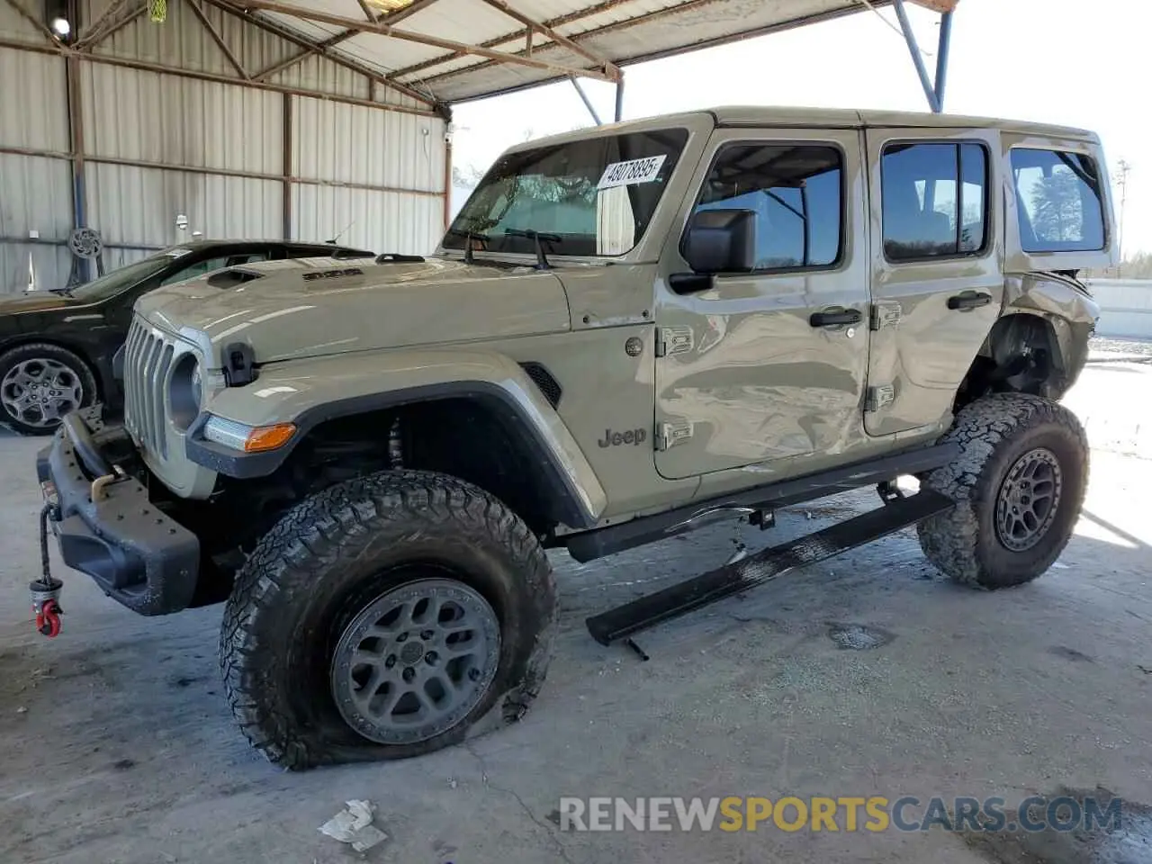 1 Photograph of a damaged car 1C4JJXSJ5NW260527 JEEP WRANGLER 2022