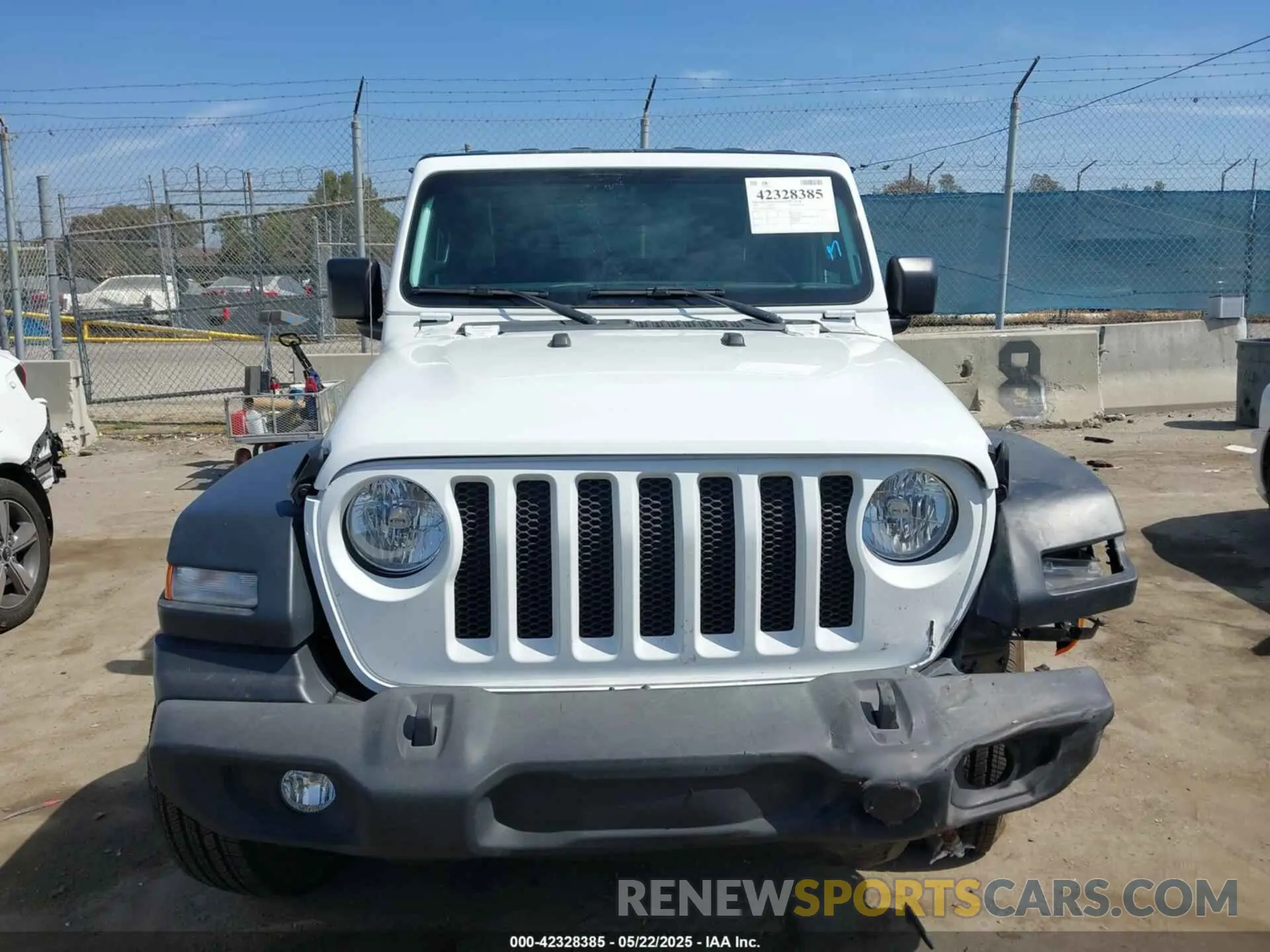 12 Photograph of a damaged car 1C4GJXAN4PW656756 JEEP WRANGLER 2023