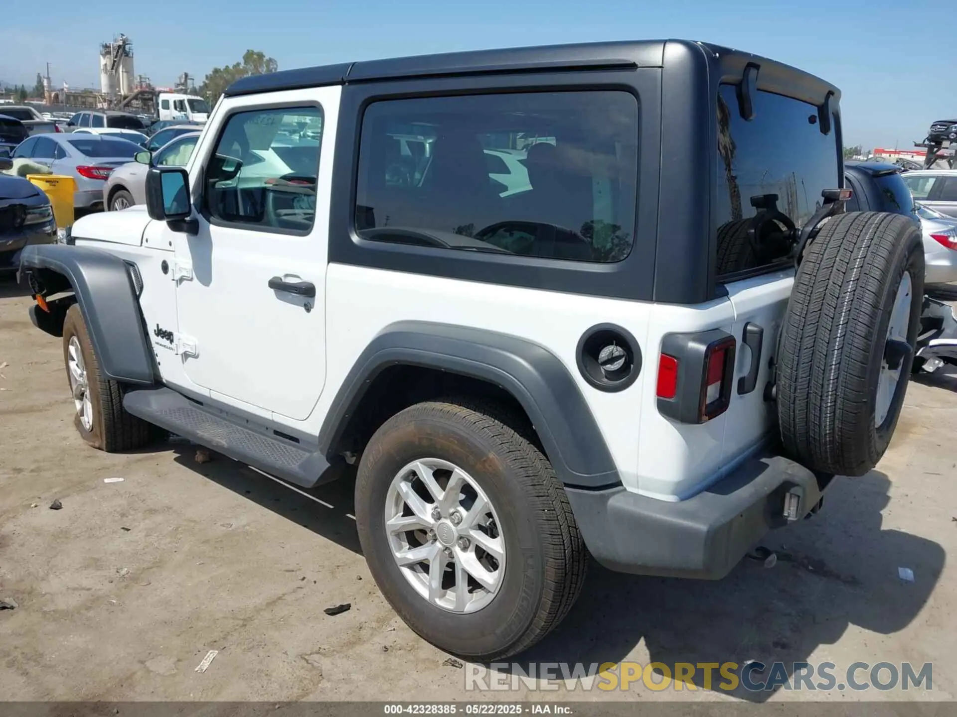 3 Photograph of a damaged car 1C4GJXAN4PW656756 JEEP WRANGLER 2023