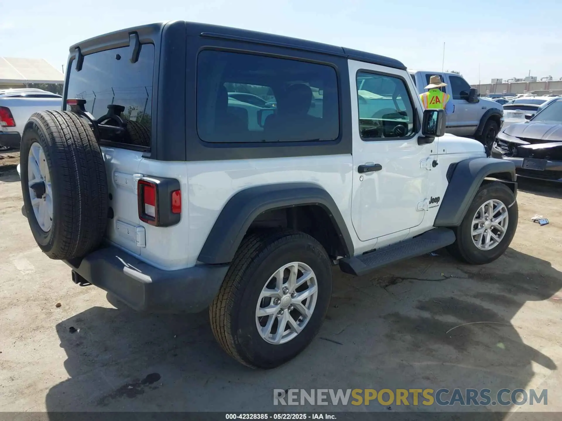 4 Photograph of a damaged car 1C4GJXAN4PW656756 JEEP WRANGLER 2023