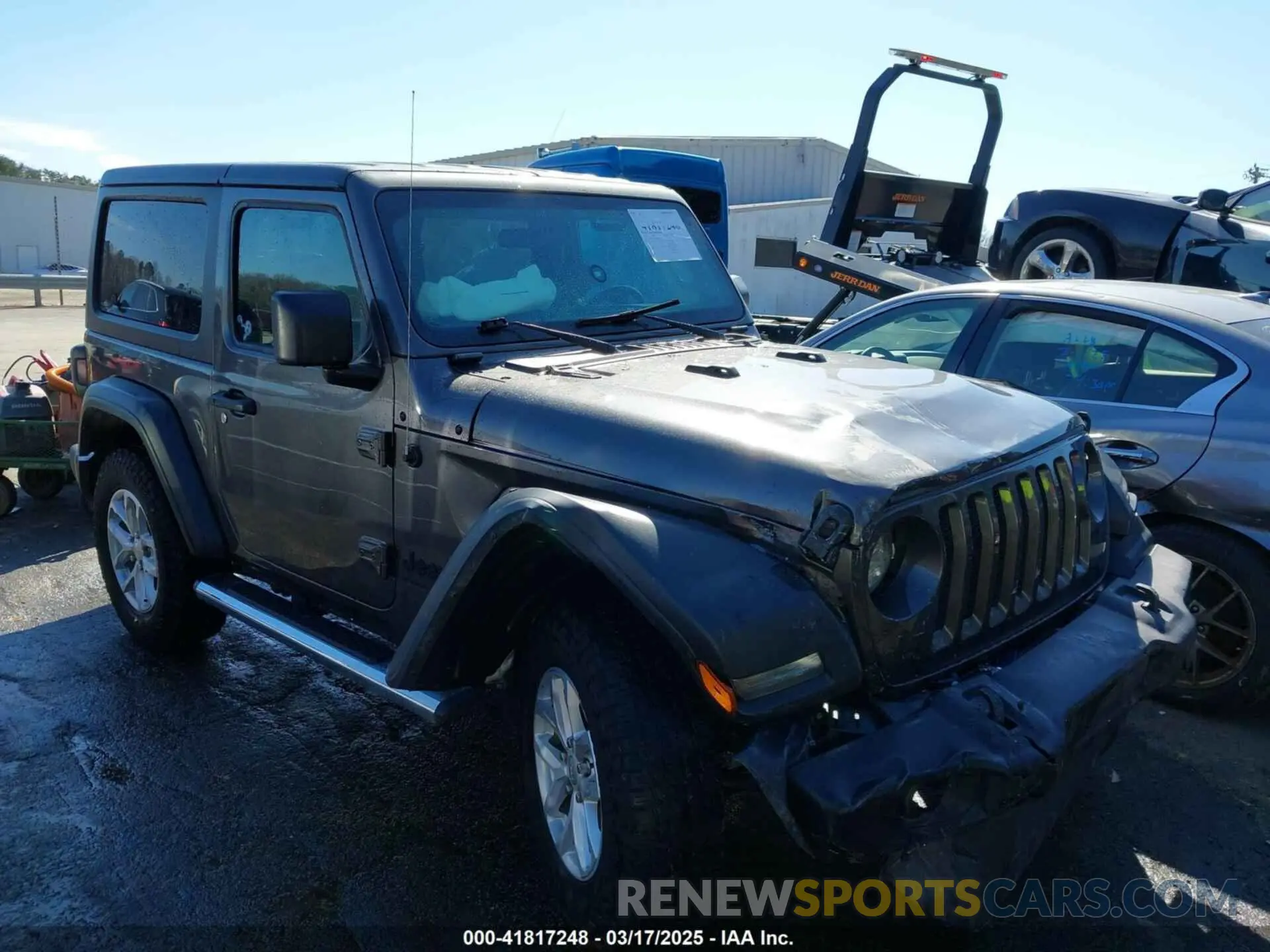 1 Photograph of a damaged car 1C4GJXAN5PW659326 JEEP WRANGLER 2023