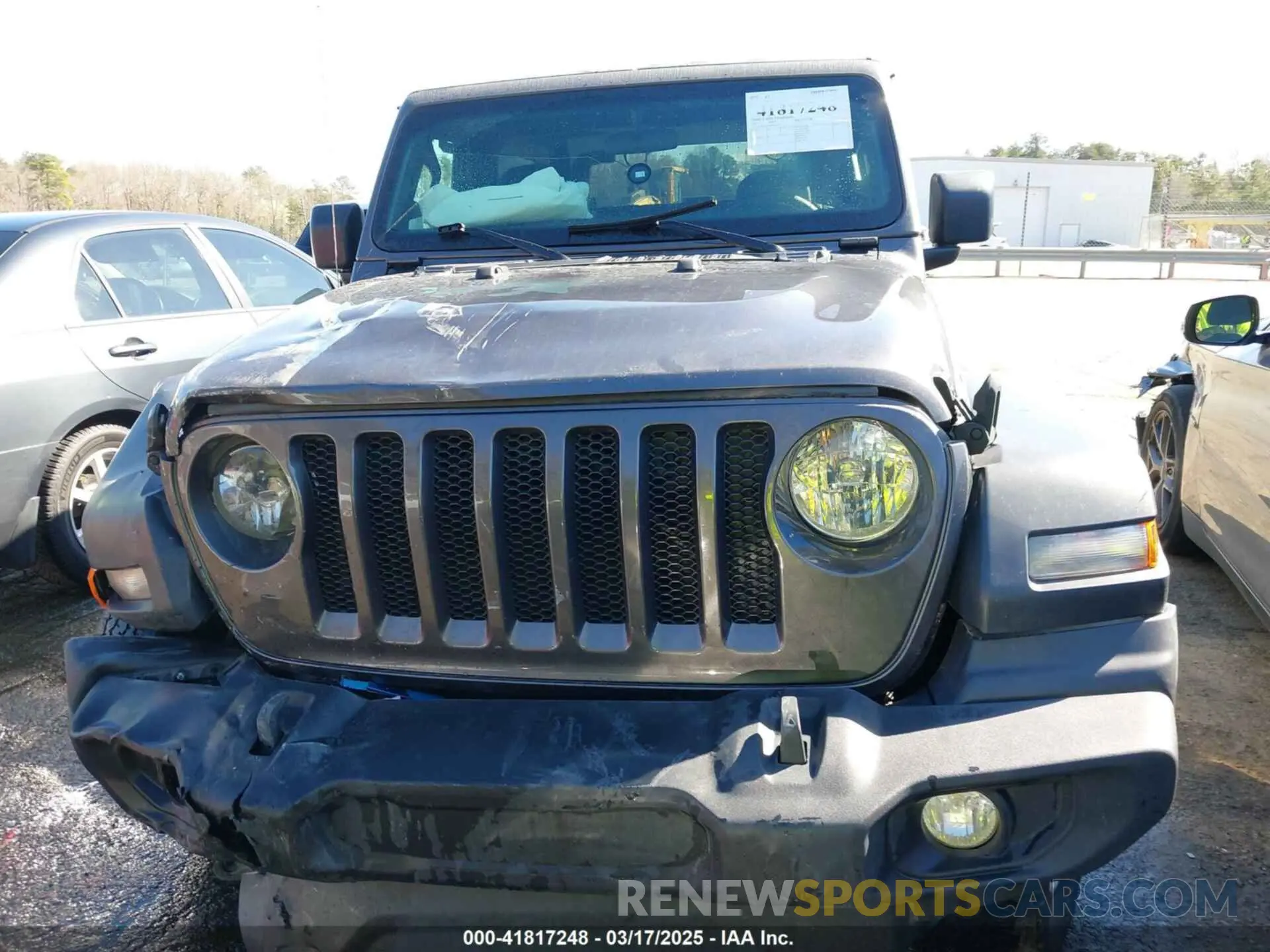 11 Photograph of a damaged car 1C4GJXAN5PW659326 JEEP WRANGLER 2023