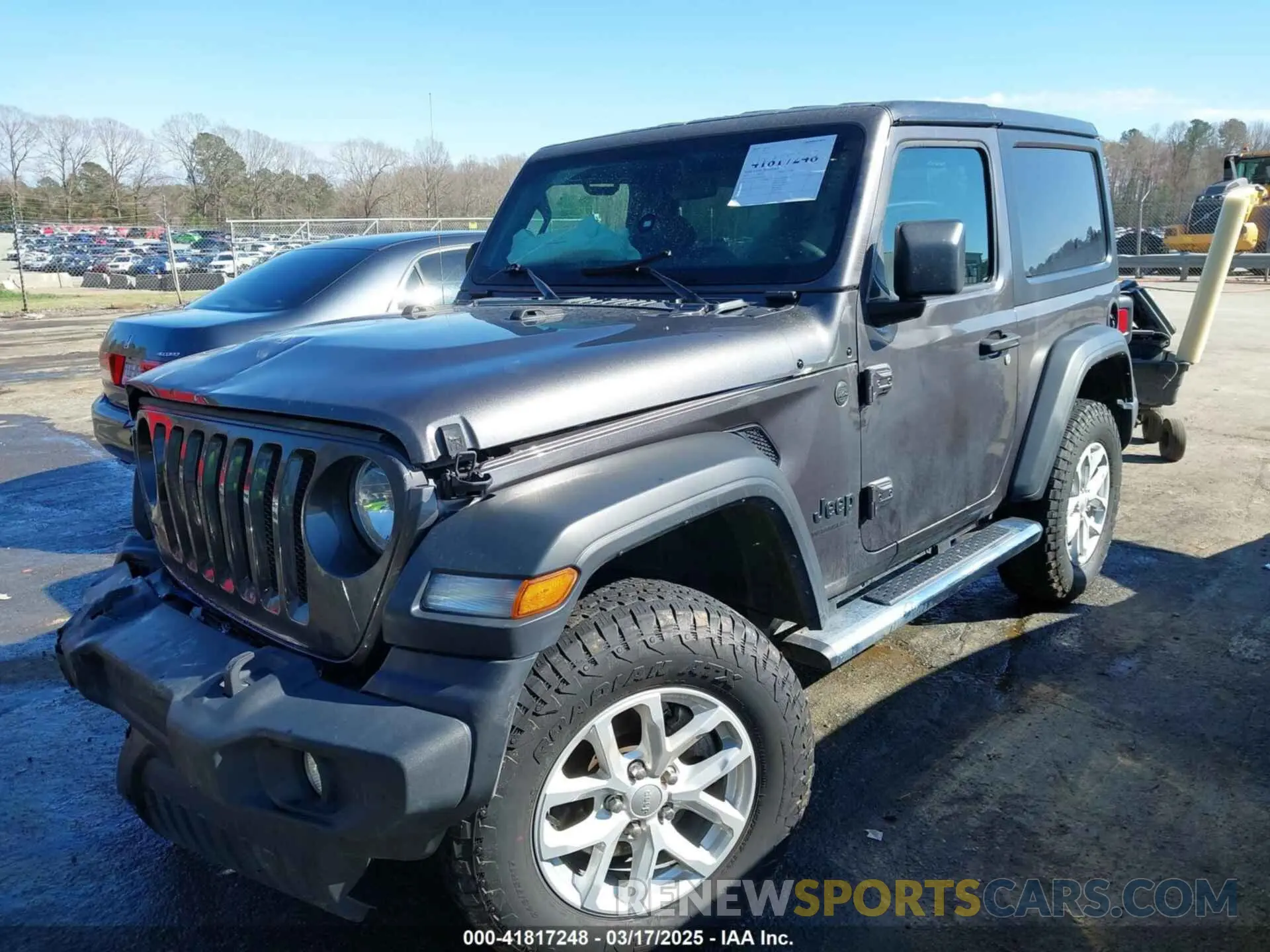 2 Photograph of a damaged car 1C4GJXAN5PW659326 JEEP WRANGLER 2023