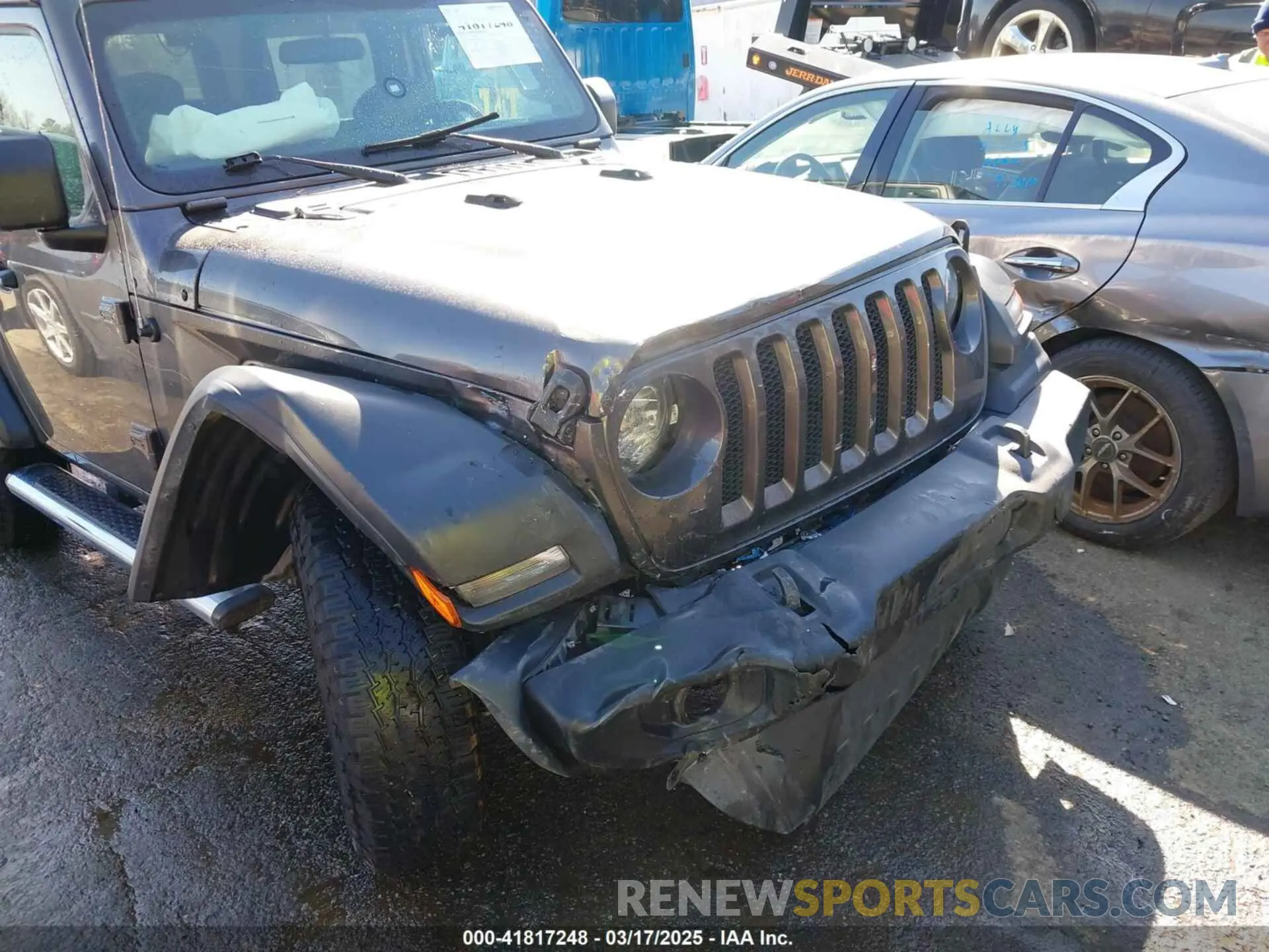 6 Photograph of a damaged car 1C4GJXAN5PW659326 JEEP WRANGLER 2023