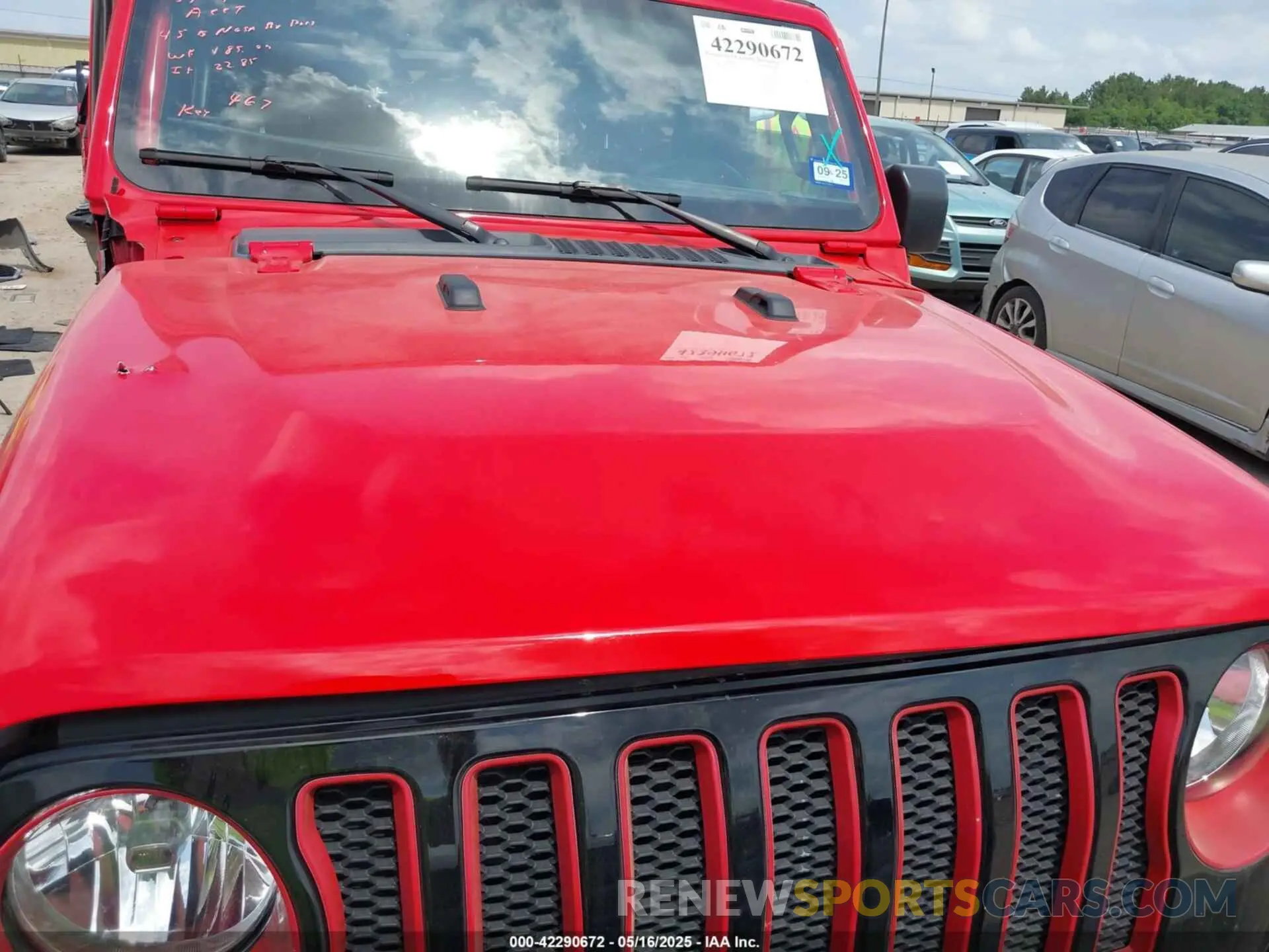 10 Photograph of a damaged car 1C4GJXANXPW664733 JEEP WRANGLER 2023