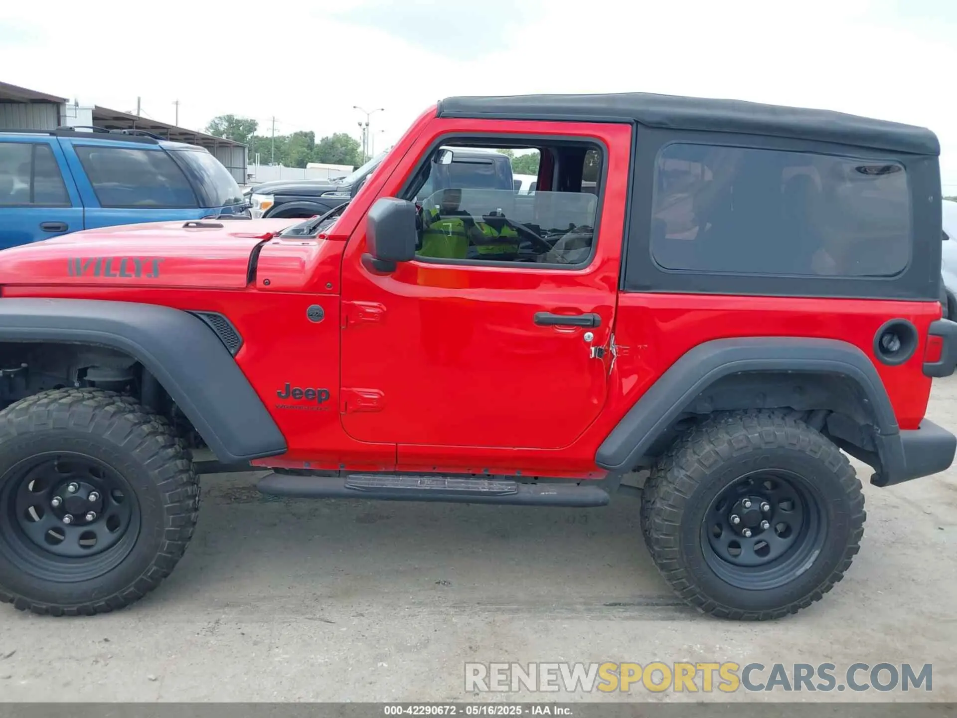 14 Photograph of a damaged car 1C4GJXANXPW664733 JEEP WRANGLER 2023