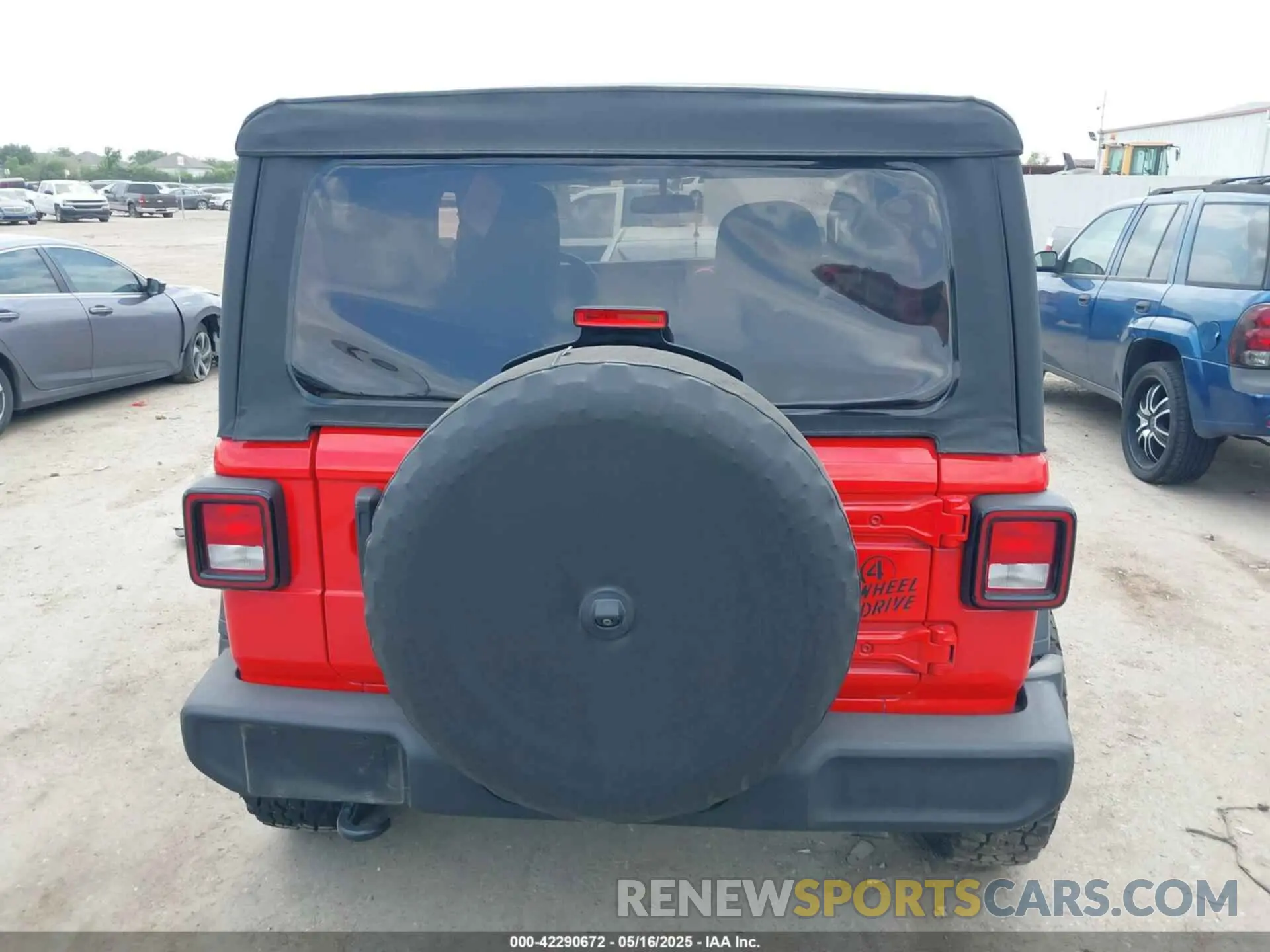 16 Photograph of a damaged car 1C4GJXANXPW664733 JEEP WRANGLER 2023