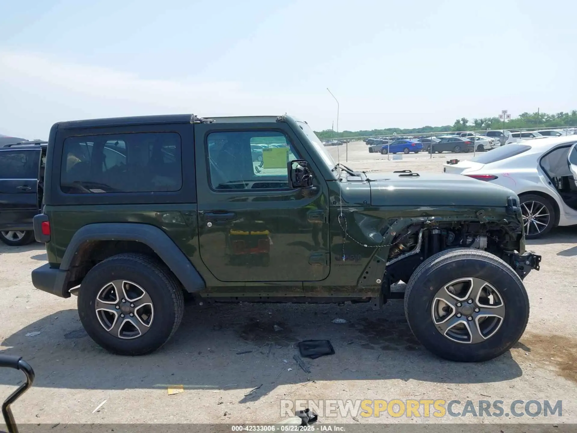13 Photograph of a damaged car 1C4HJXAG1PW650435 JEEP WRANGLER 2023