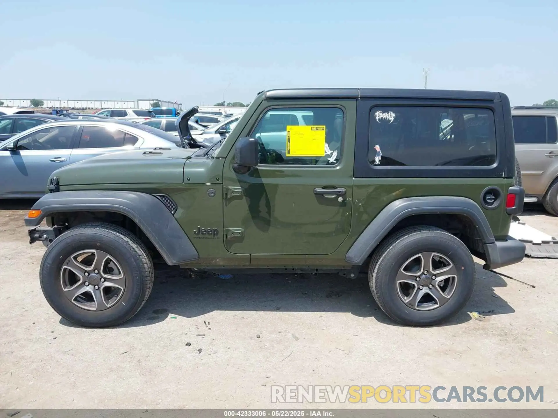 14 Photograph of a damaged car 1C4HJXAG1PW650435 JEEP WRANGLER 2023