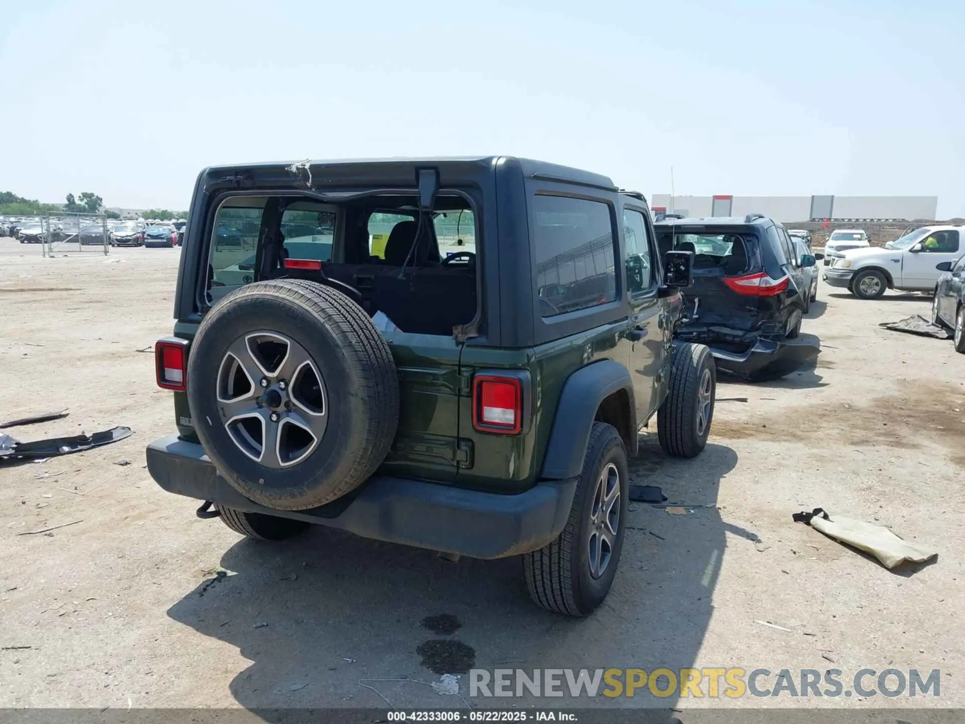 4 Photograph of a damaged car 1C4HJXAG1PW650435 JEEP WRANGLER 2023