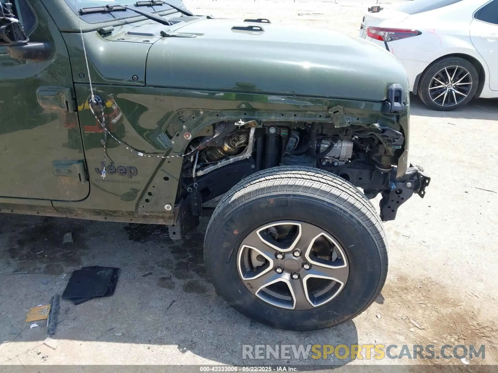 6 Photograph of a damaged car 1C4HJXAG1PW650435 JEEP WRANGLER 2023