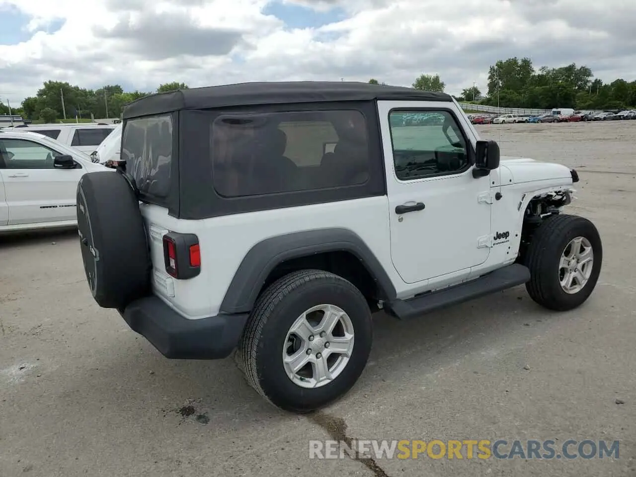 3 Photograph of a damaged car 1C4HJXAG2PW595963 JEEP WRANGLER 2023