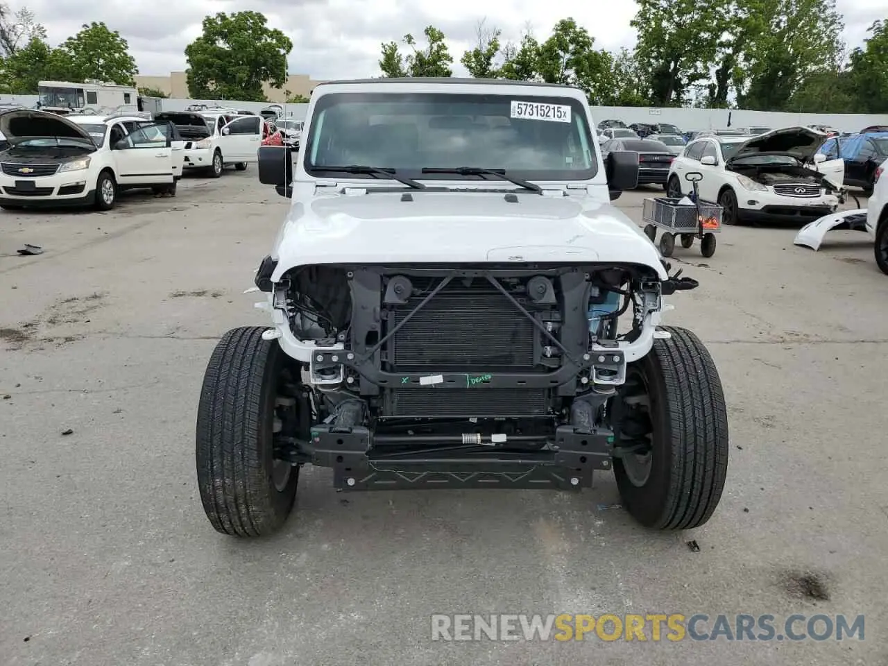 5 Photograph of a damaged car 1C4HJXAG2PW595963 JEEP WRANGLER 2023