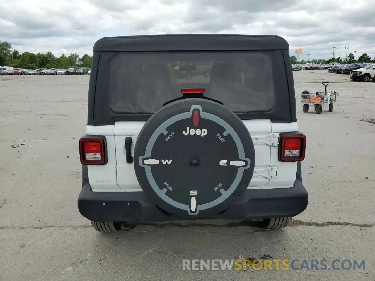 6 Photograph of a damaged car 1C4HJXAG2PW595963 JEEP WRANGLER 2023
