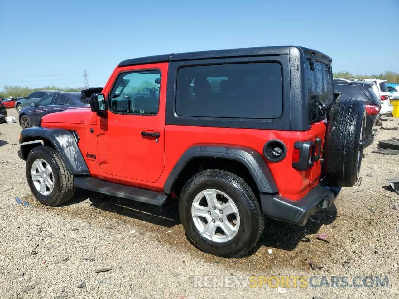 2 Photograph of a damaged car 1C4HJXAG4PW512615 JEEP WRANGLER 2023