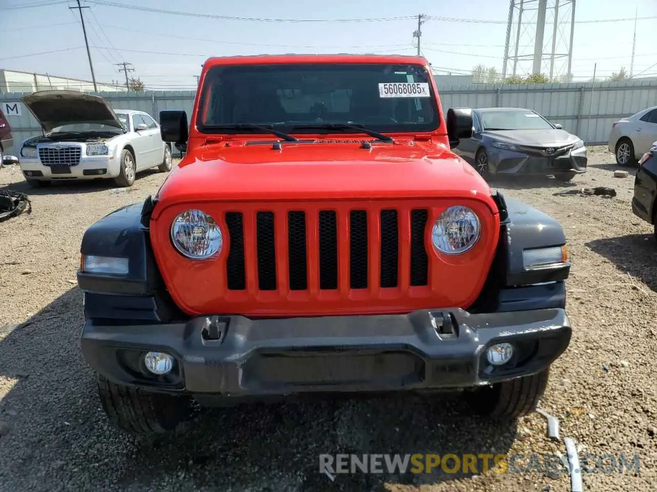 5 Photograph of a damaged car 1C4HJXAG4PW512615 JEEP WRANGLER 2023