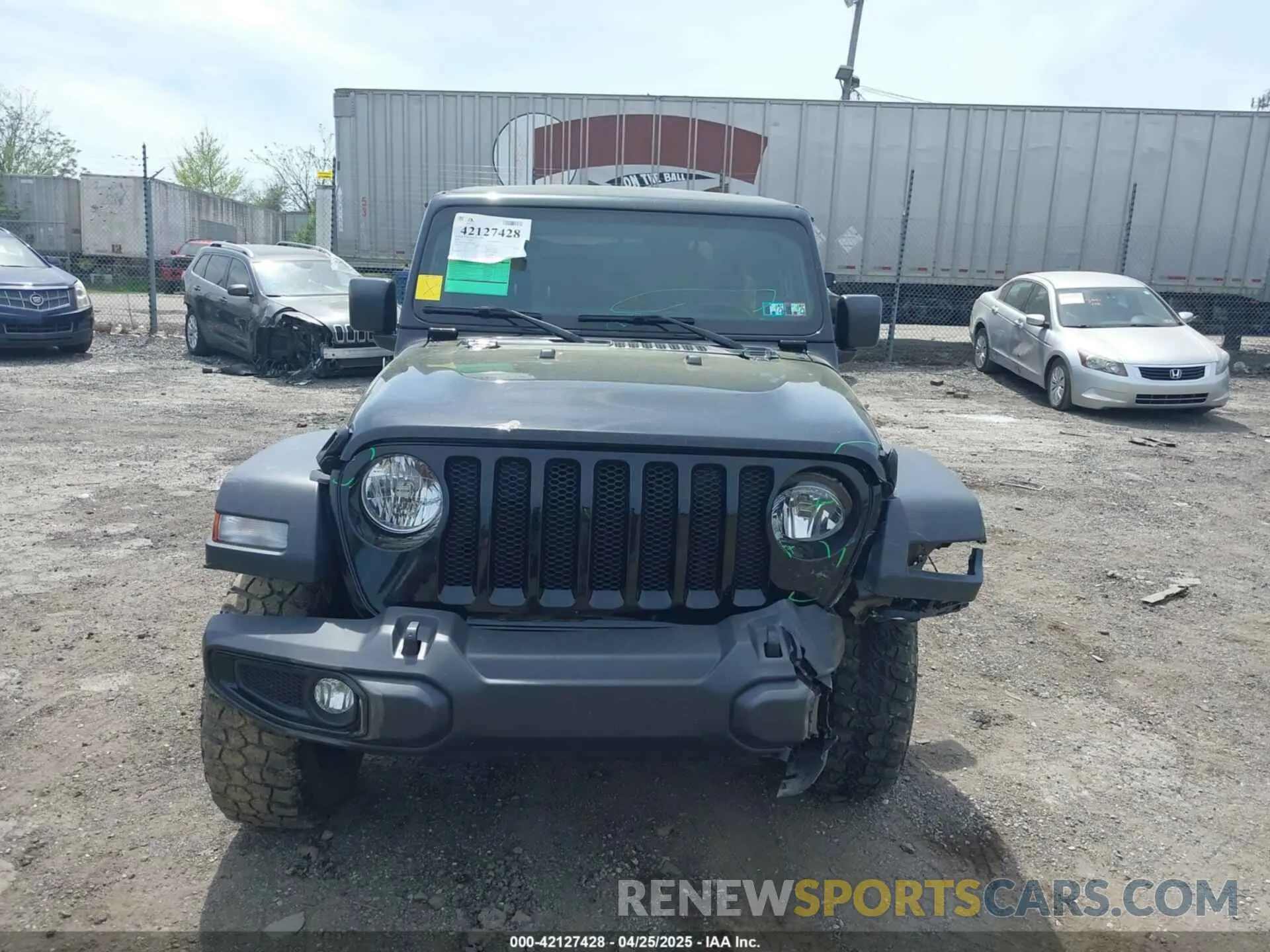 13 Photograph of a damaged car 1C4HJXAG9PW674630 JEEP WRANGLER 2023