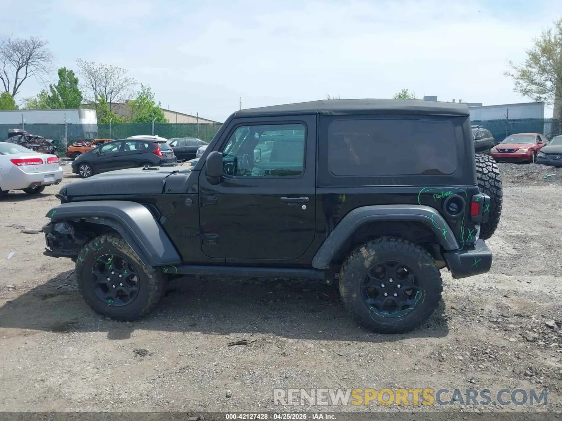 15 Photograph of a damaged car 1C4HJXAG9PW674630 JEEP WRANGLER 2023