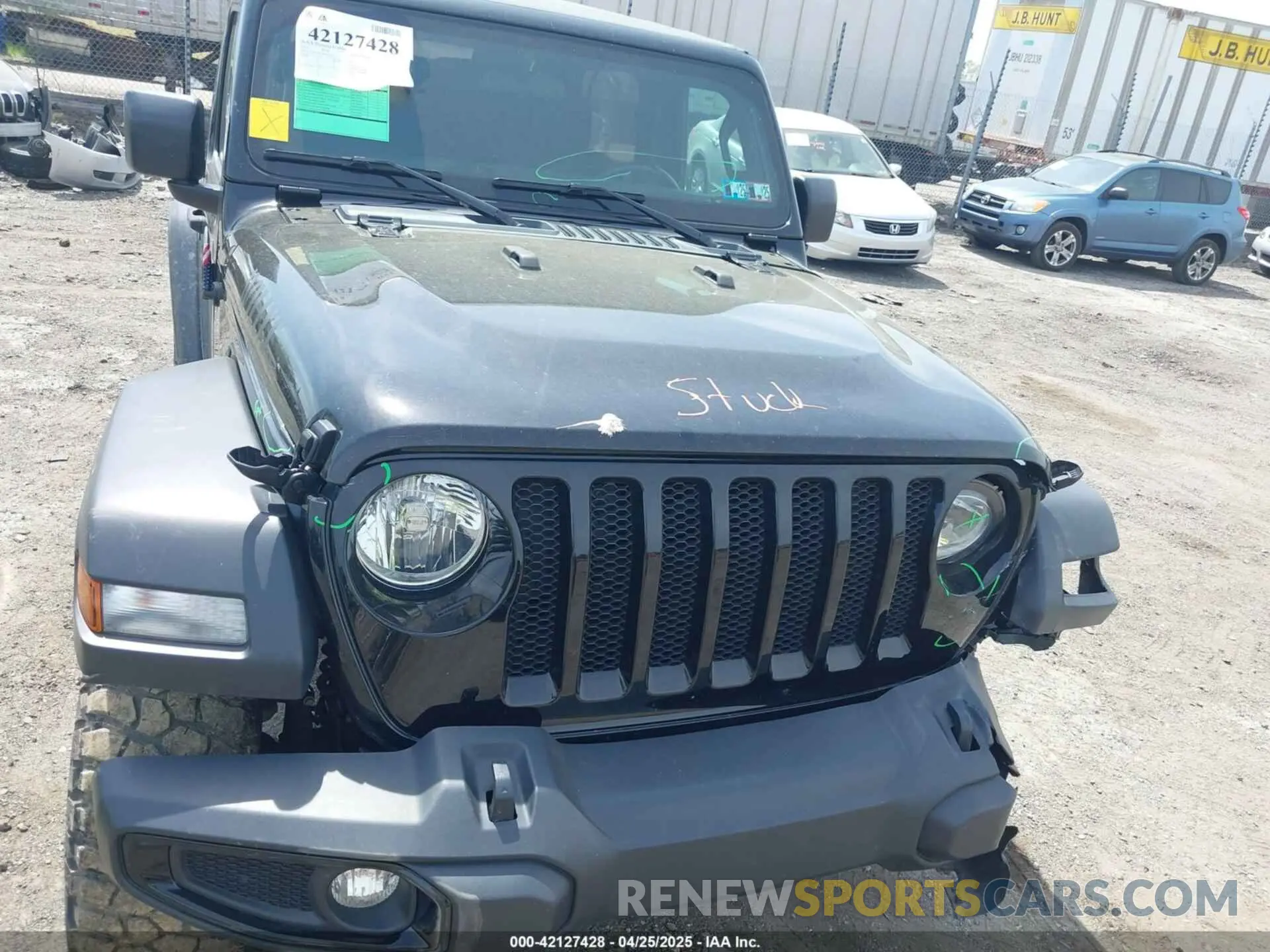 19 Photograph of a damaged car 1C4HJXAG9PW674630 JEEP WRANGLER 2023