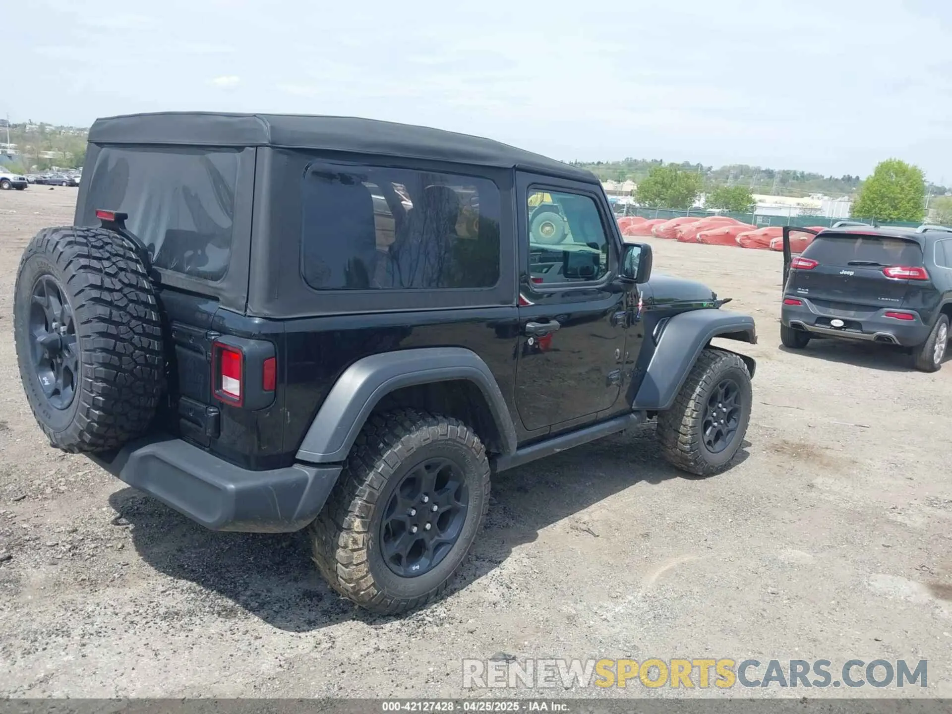 4 Photograph of a damaged car 1C4HJXAG9PW674630 JEEP WRANGLER 2023
