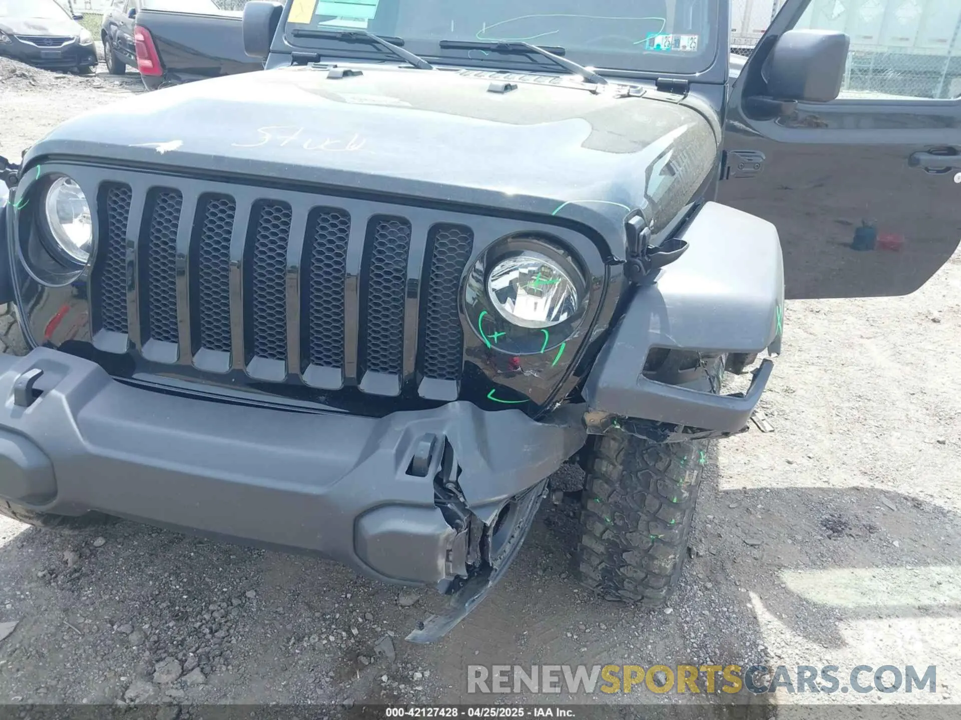 6 Photograph of a damaged car 1C4HJXAG9PW674630 JEEP WRANGLER 2023