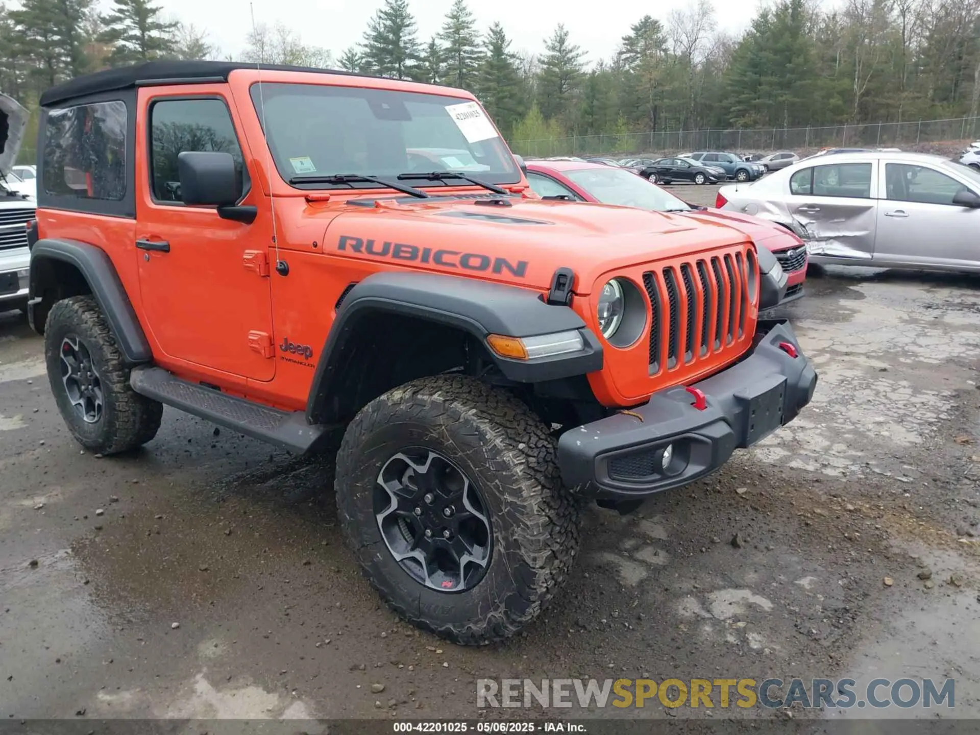 1 Photograph of a damaged car 1C4HJXCG4PW642018 JEEP WRANGLER 2023