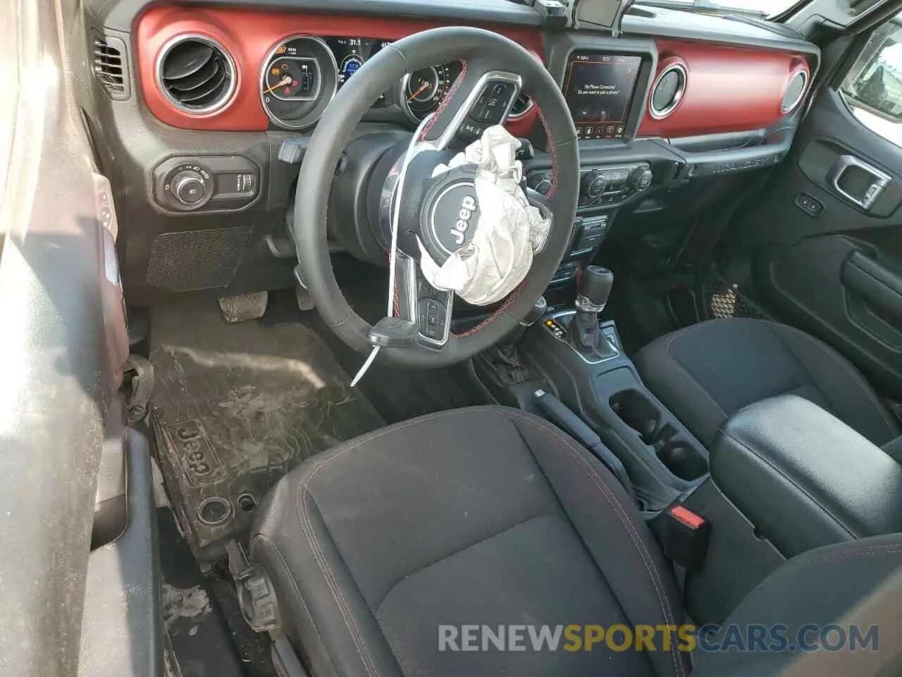 8 Photograph of a damaged car 1C4HJXCG5PW652704 JEEP WRANGLER 2023