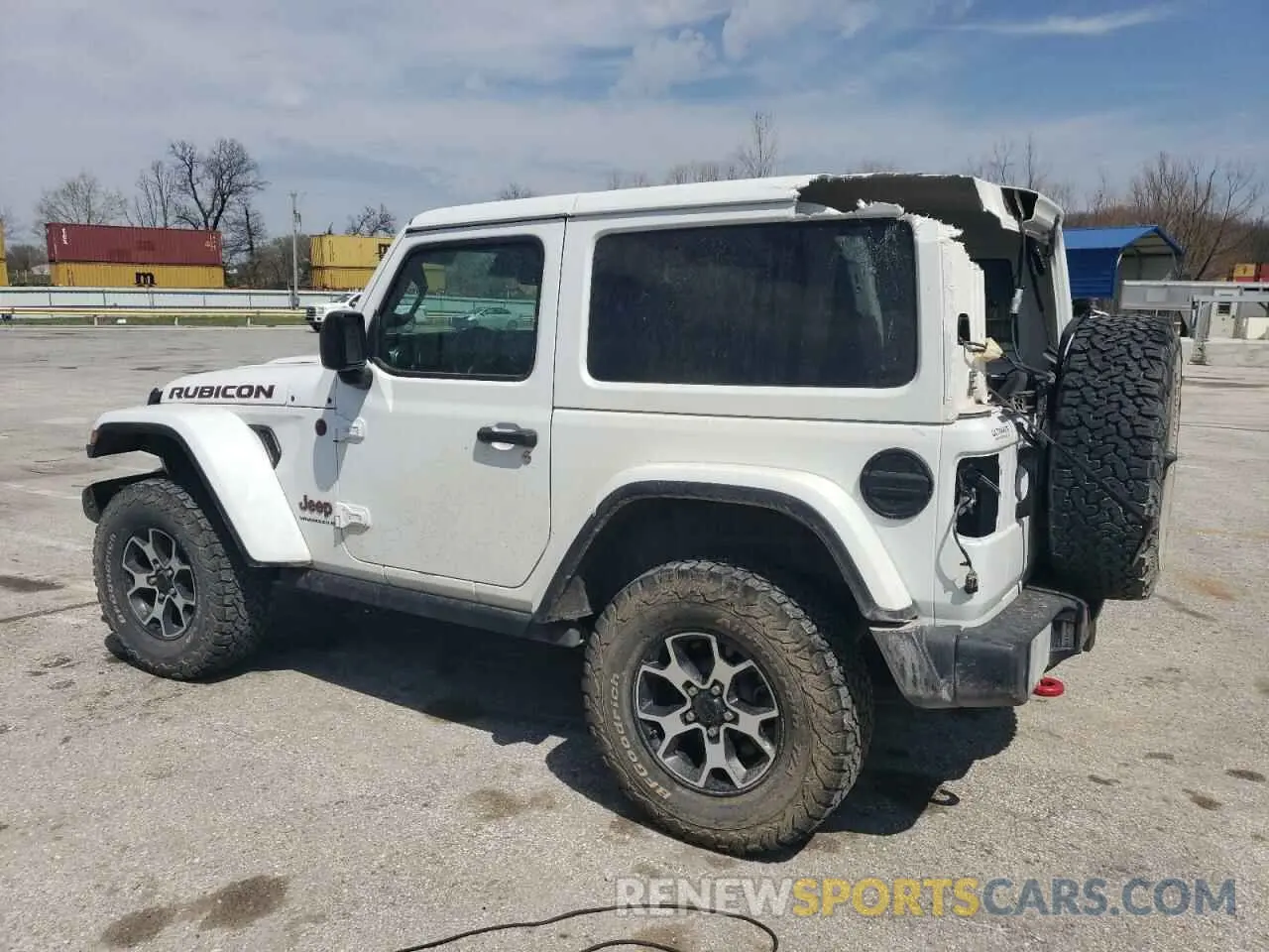 2 Photograph of a damaged car 1C4HJXCN9PW530281 JEEP WRANGLER 2023