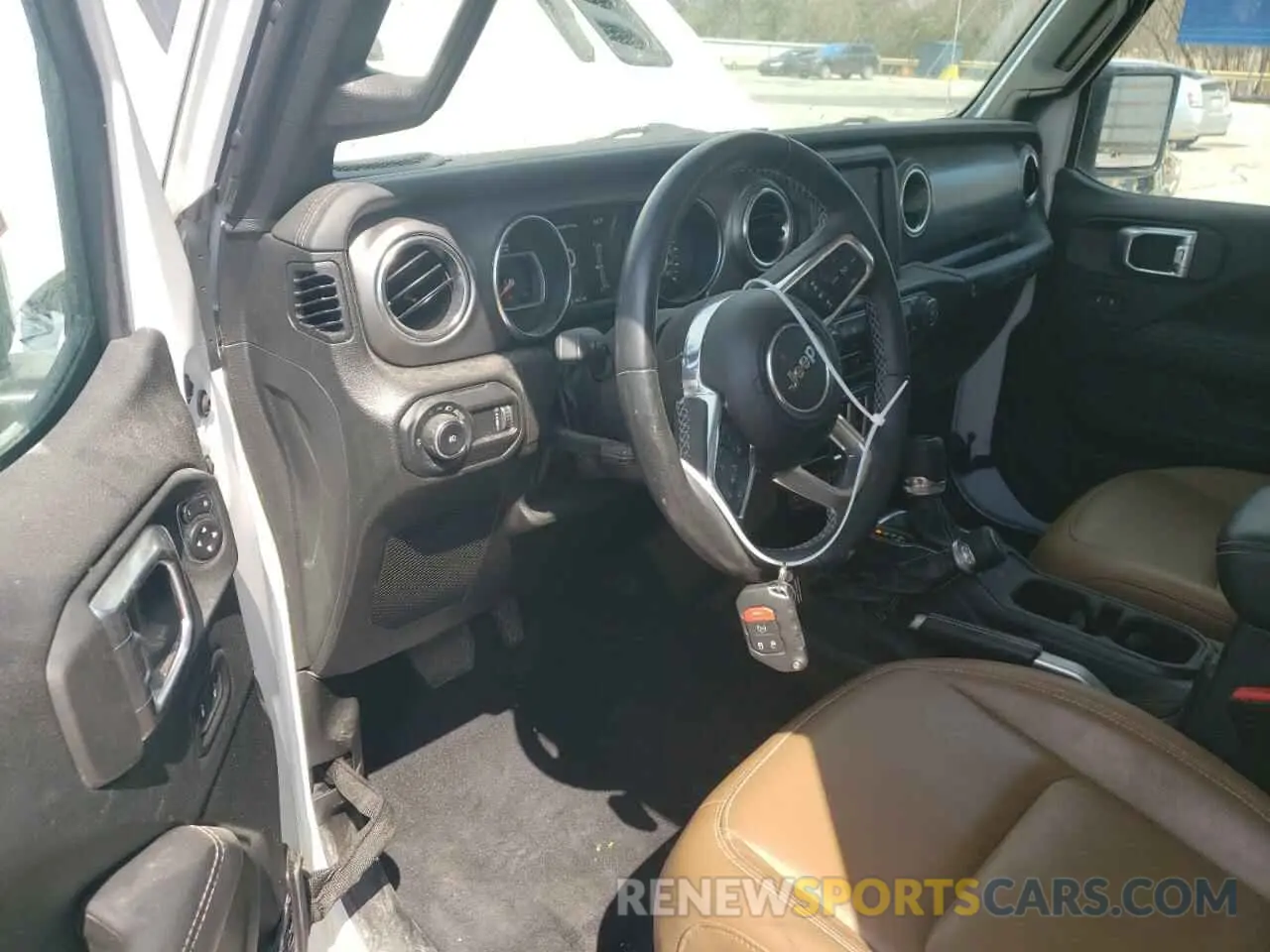 8 Photograph of a damaged car 1C4HJXCN9PW530281 JEEP WRANGLER 2023